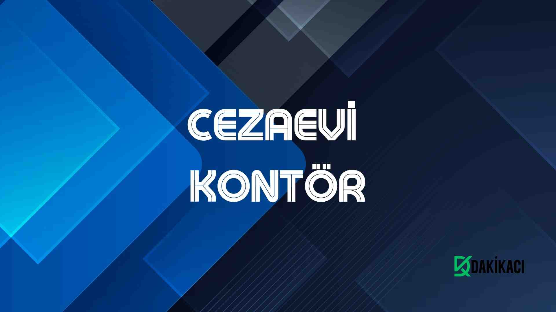 Cezaevi kontör yükleme: güvenli ve hızlı çözüm